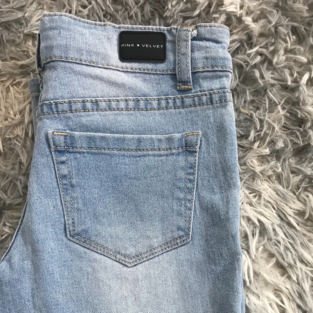 Pink Velvet jeans size 10